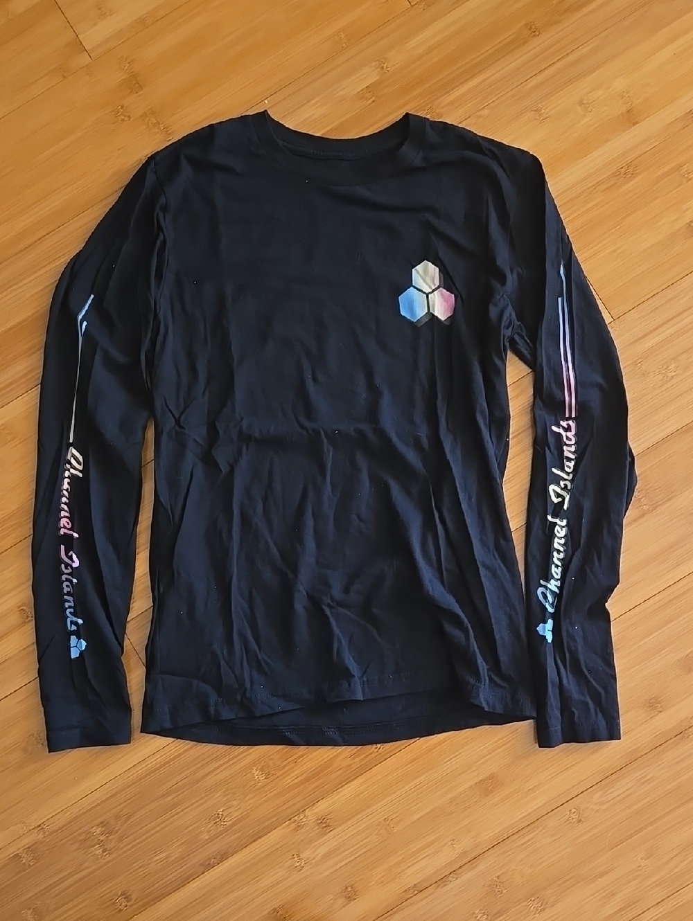 Channel Islands Black Long Sleeve Tee S